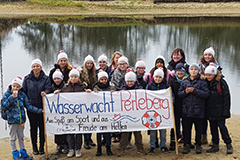 Eisbaden in Cumlosen am 09.11.2019